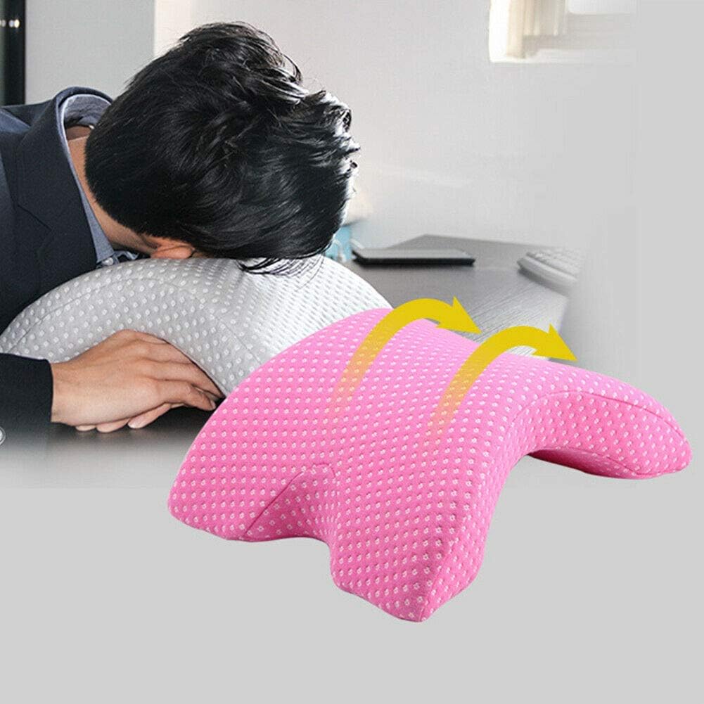 ALEVMOOM Cuddle Arm Pillow for Couples Ergonomic Neck Support Pillow