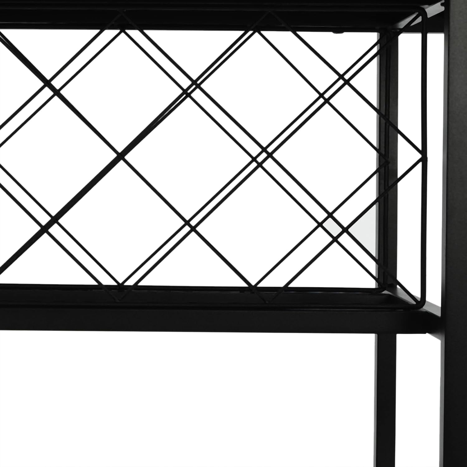 Freestanding Wine Rack with 3-Tier Design Brown