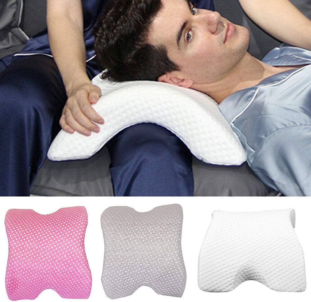 ALEVMOOM Cuddle Arm Pillow for Couples Ergonomic Neck Support Pillow