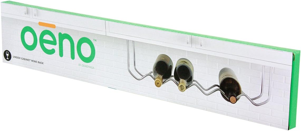 Oenophilia 6 Bottle Under Cabinet Wine Rack