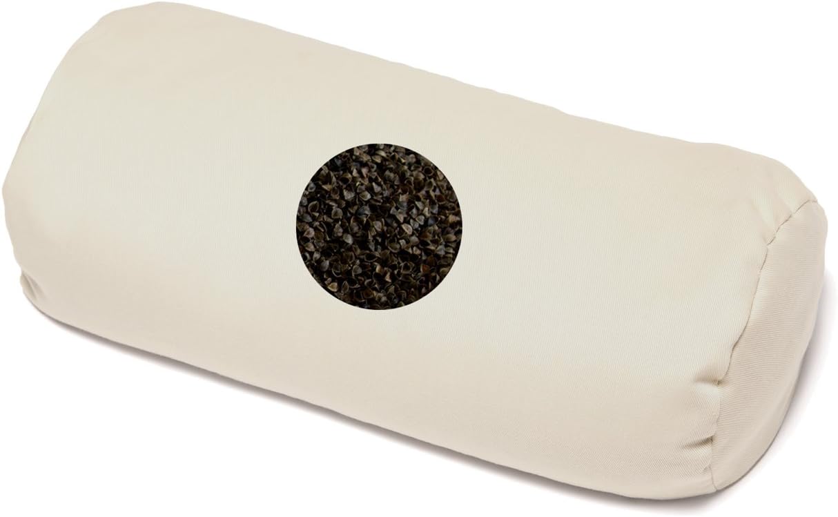 Deluxe Comfort Buckwheat Pillow - 145 x 4 Inches White