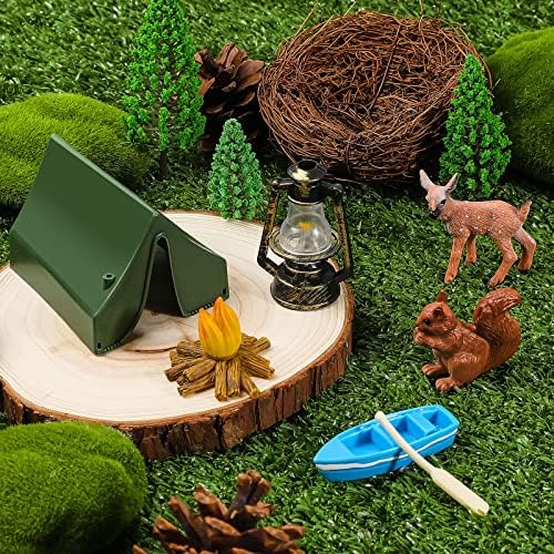 Yookeer 11 Pcs Camping Cake Topper Set 1