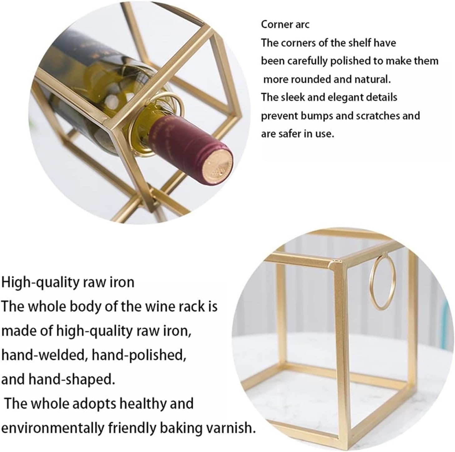 Freestanding Wine Rack with Modern Design and Easy Storage