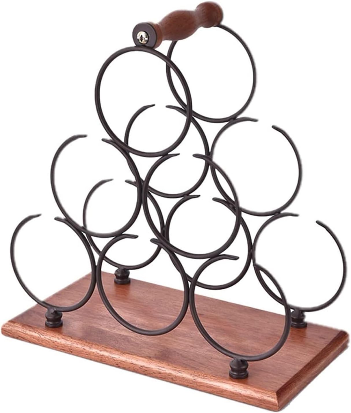 OXOAMP Freestanding Wine Rack with 6 Bottle Capacity