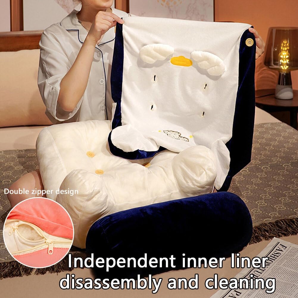SKINFORD Cute Animal Reading Pillow - Bear Design