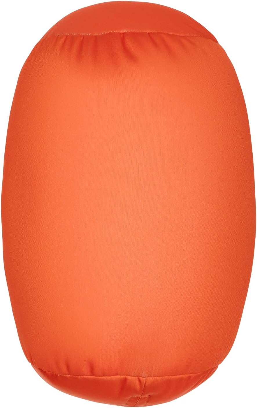 Focustree Microbead Neck Cervical Roll Pillow 7x12 Inch Tangerine