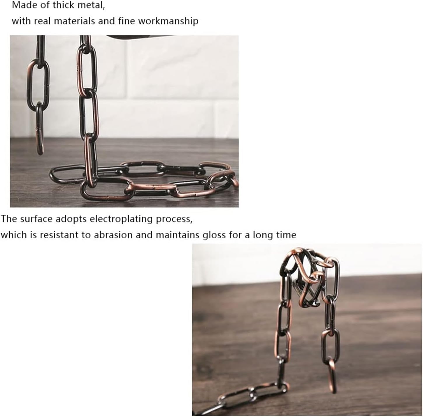 GTEFSWS Silver Freestanding Wine Rack with Suspension
