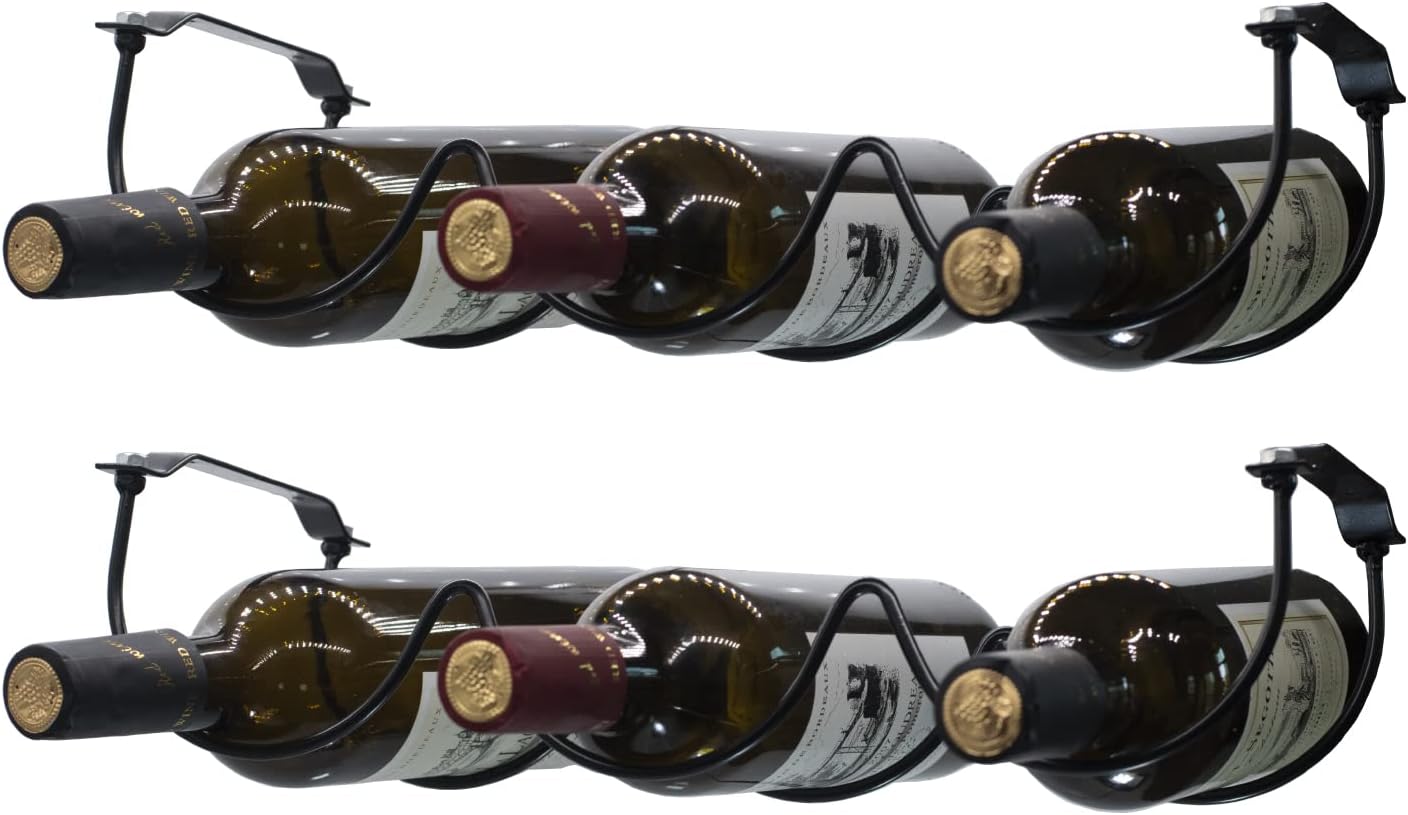 MATILODI Wall-Mounted Wine Rack 2 Pack