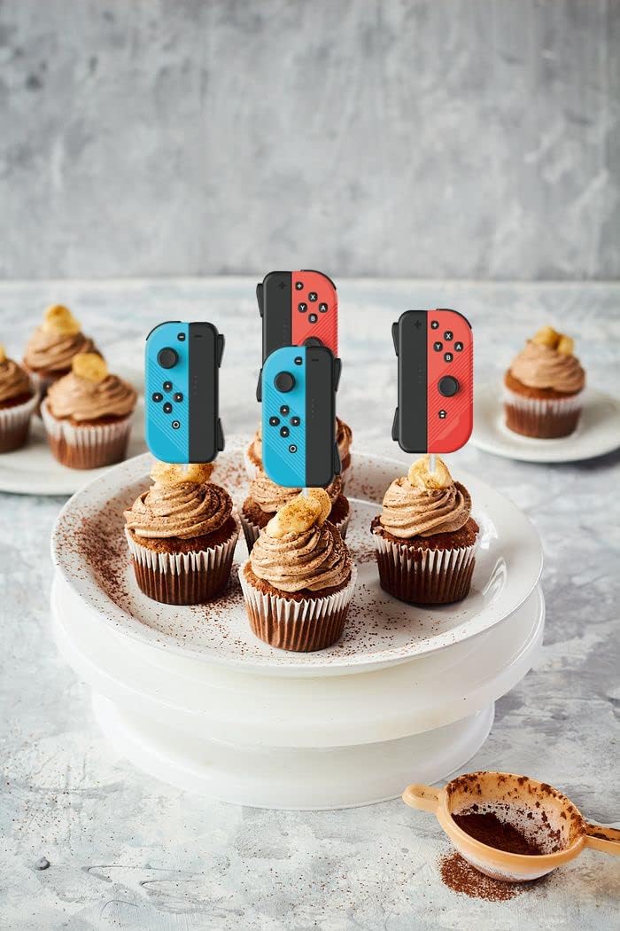 Yuezoloz Video Game Cupcake Toppers 24PCS