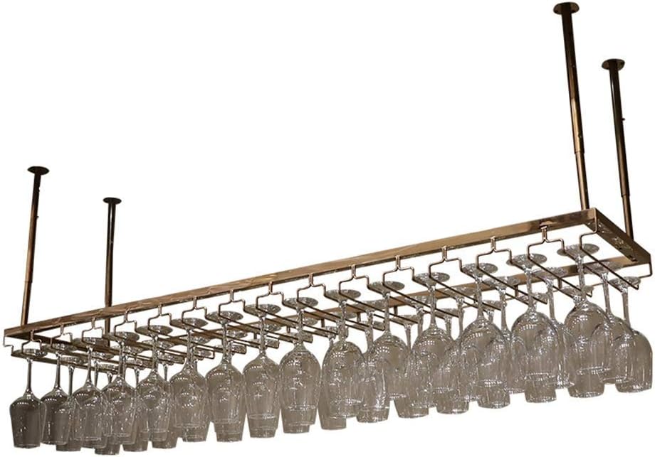 LASEVE Tabletop Wine Rack with Hanging Design