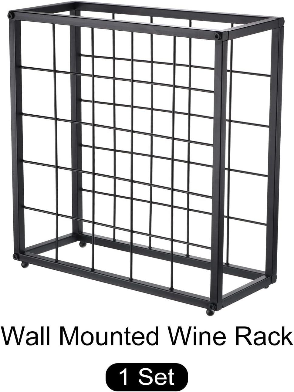 METALLIXITY Countertop Wine Rack 25 Bottles