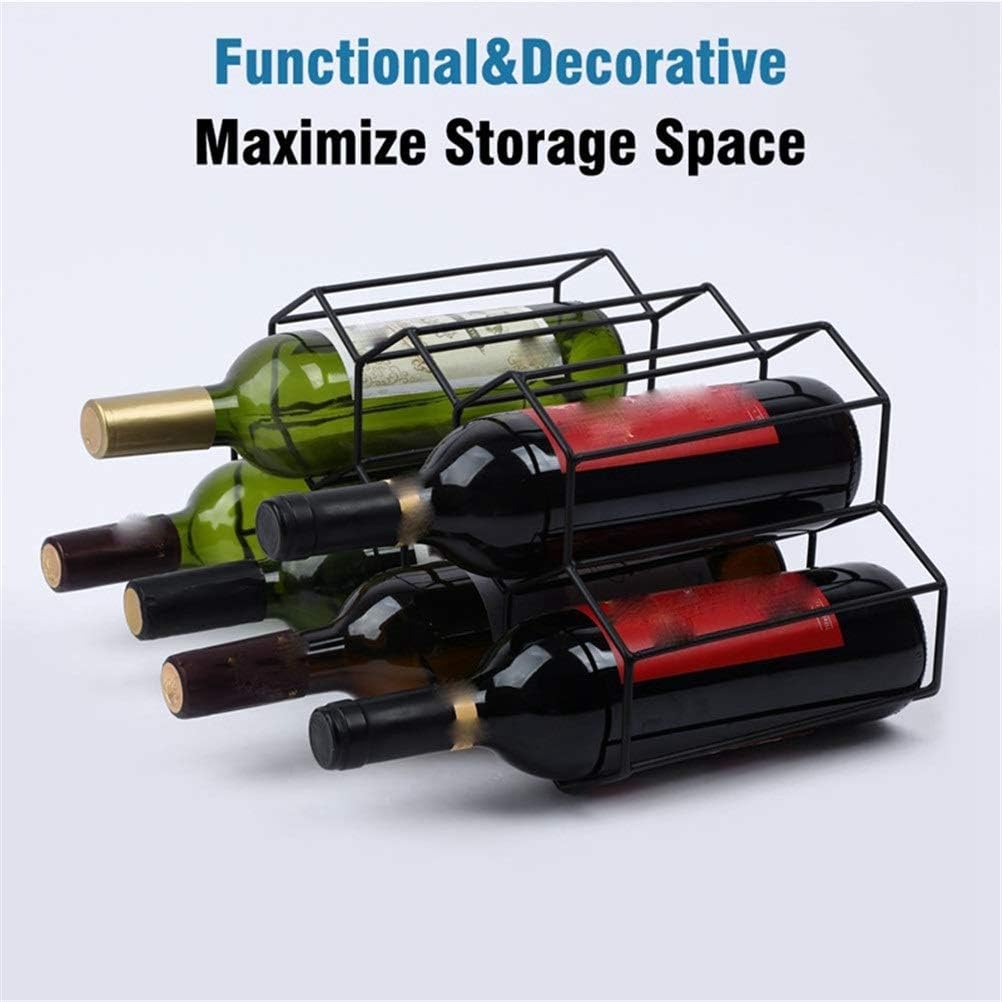 MaGiLL 7 Bottle Freestanding Wine Rack