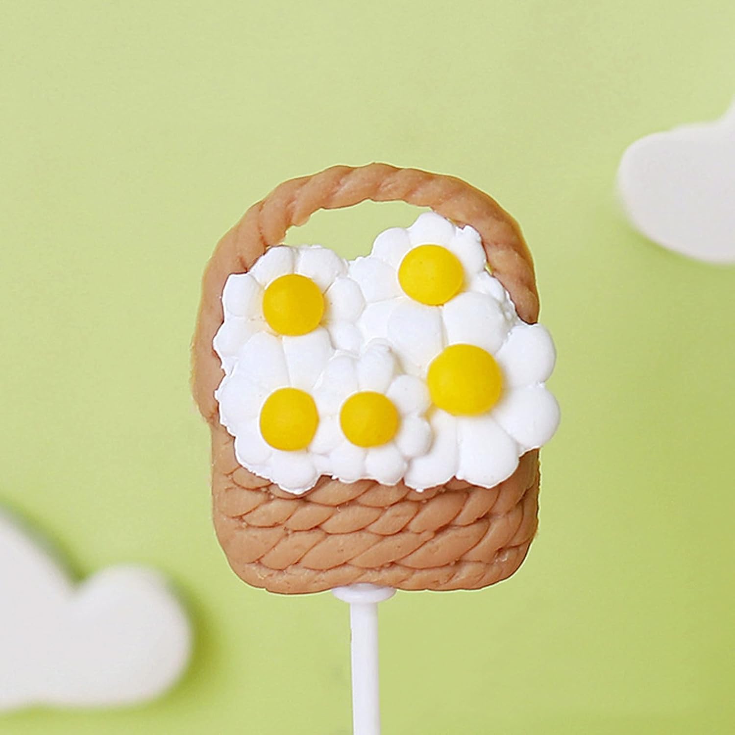 Gyufise 11Pcs Bumble Bee Cupcake Toppers for Baby Shower Birthday Parties