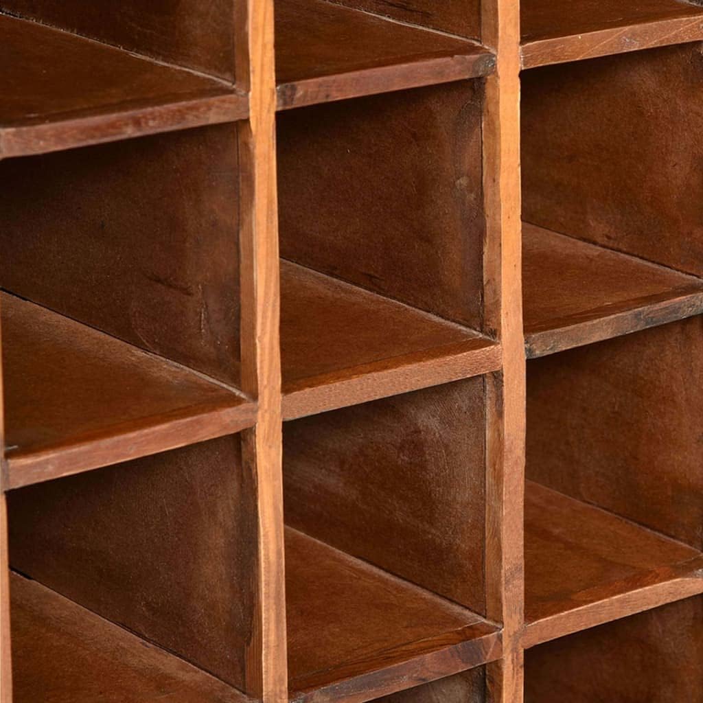 SKM 16-Bottle Wine Rack Reclaimed Wood 1