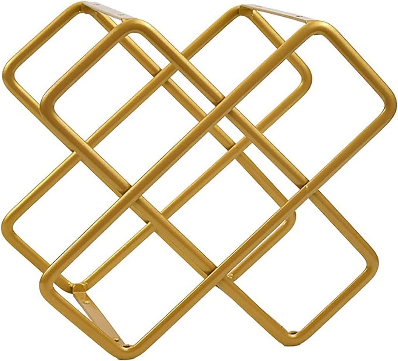 QHCS Modern Aluminum Wine Rack 5 Bottles