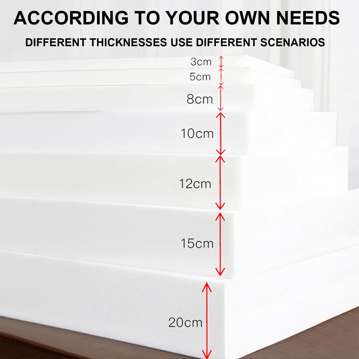 ZZYK Bed Gap Filler Pillow - Gray Queen 78x6