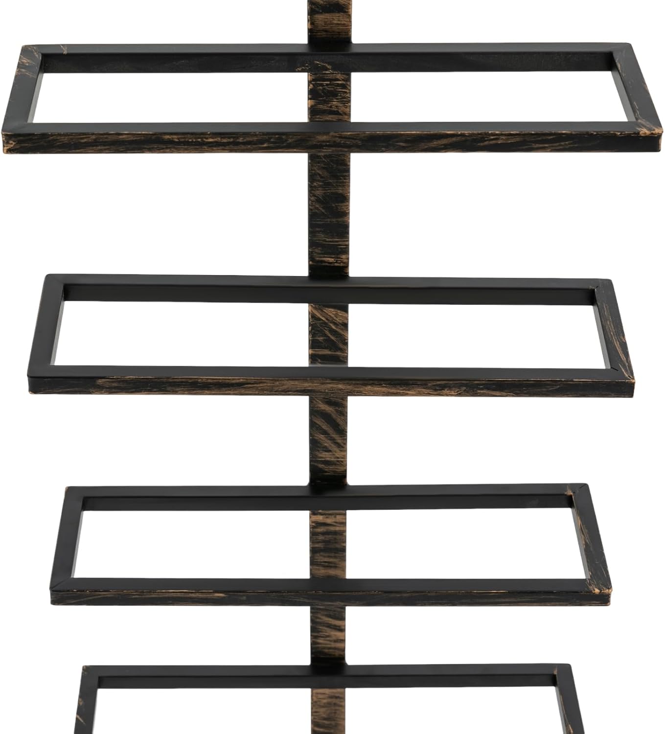 Kangten Vertical Wall Wine Rack 10-Bottle Bronze Holder