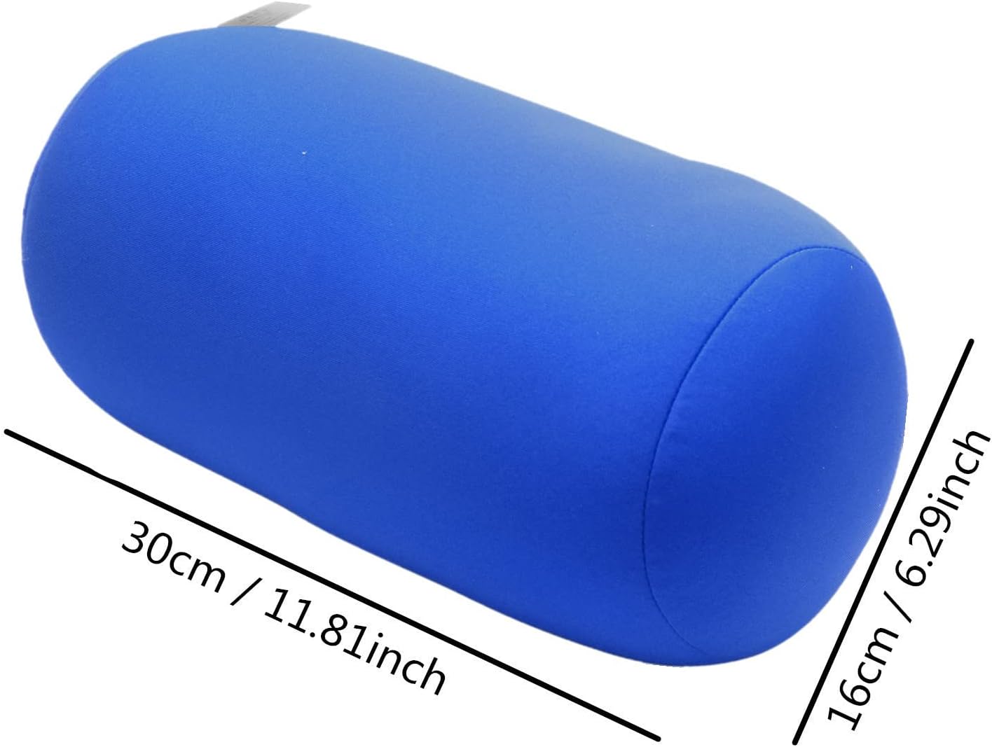 ASkinds Microbead Bolster Pillow 7 x 12 Blue