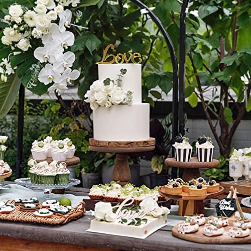 91PCS Acrylic Letter Number Cake Toppers DIY Decoration Set