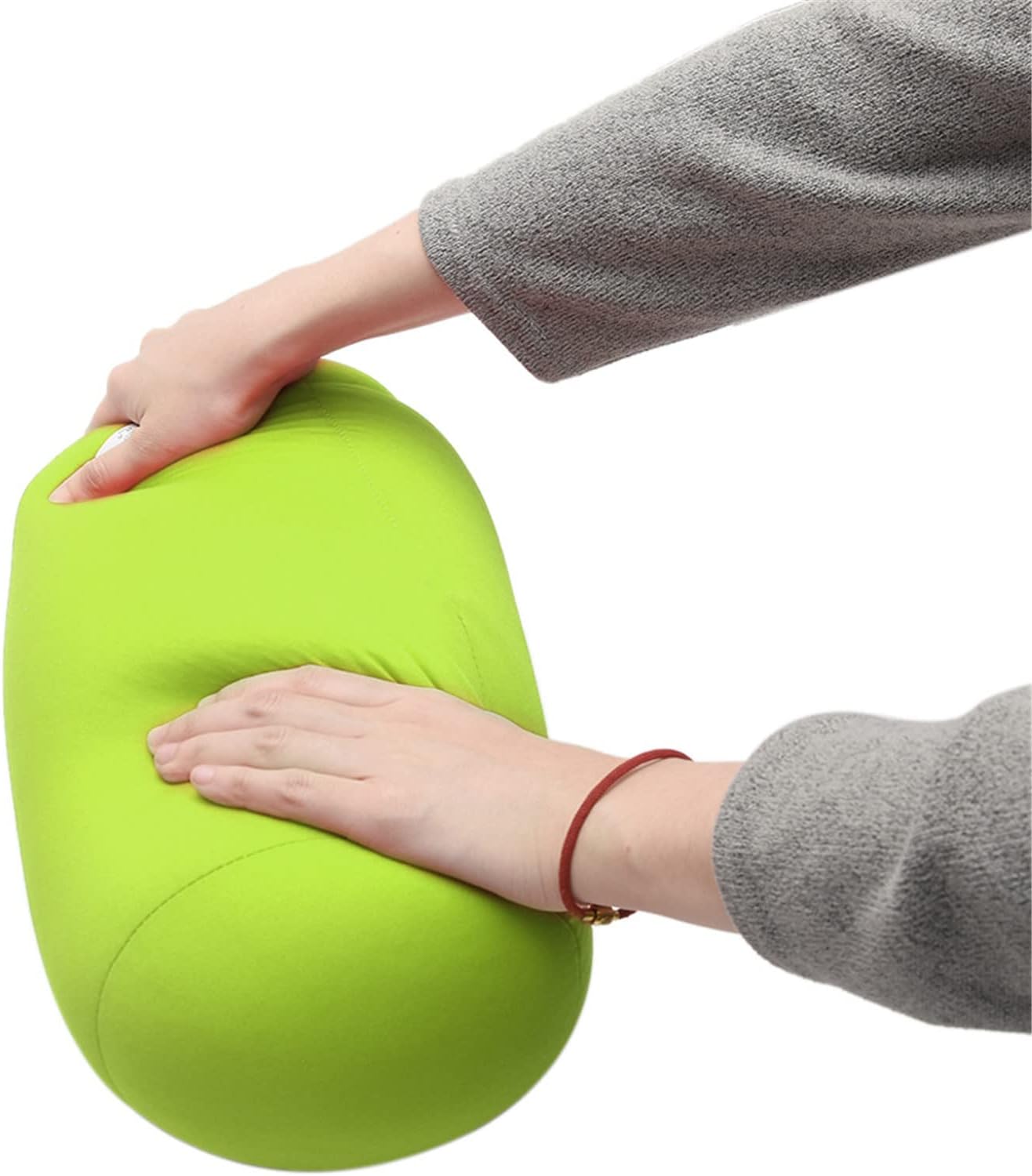 ASkinds 2Pcs Cylindrical Roll Pillow with Microbead Fill