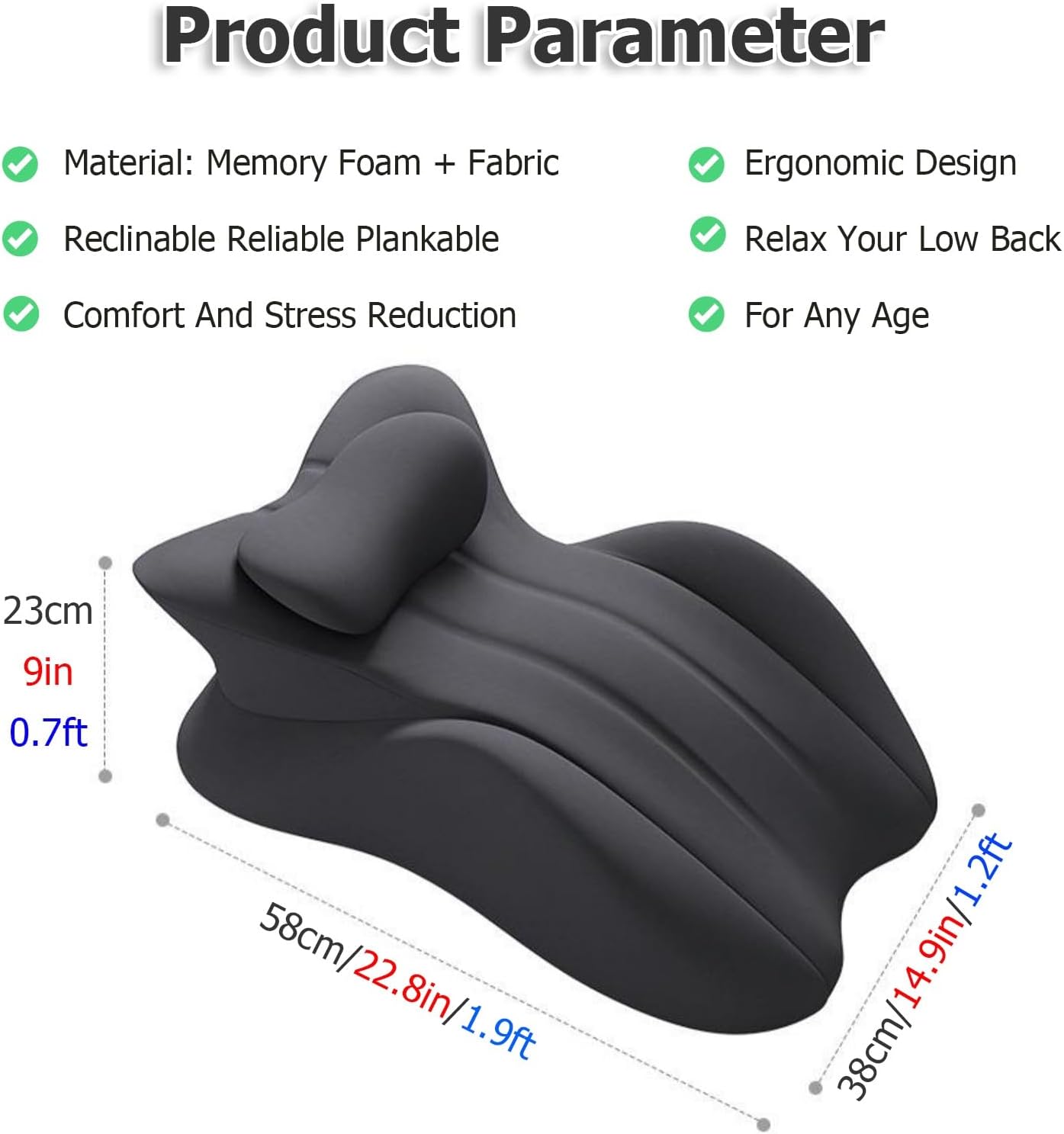 JYHHCYS Prone Position Pillow with Neck Support