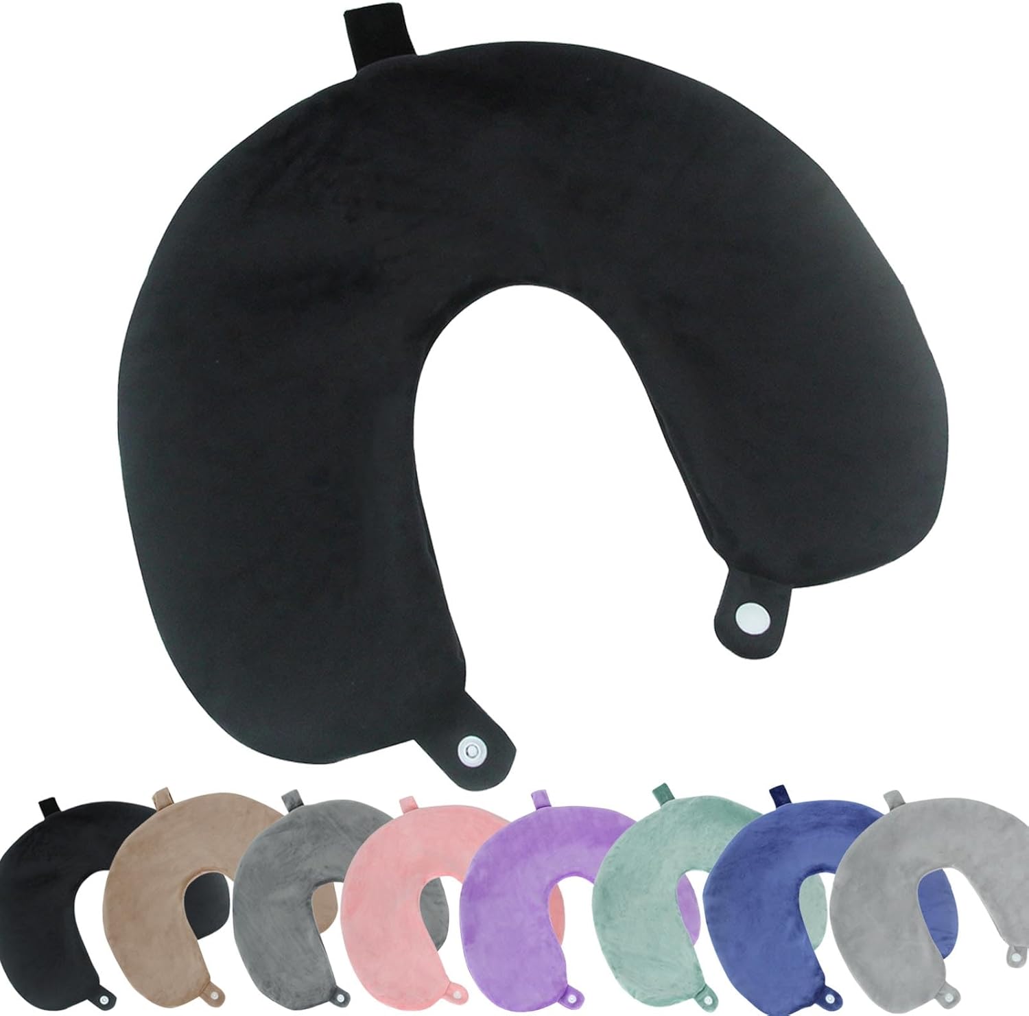 FEIYAUMI Travel Neck Pillow Cover - Soft Washable and Stylish