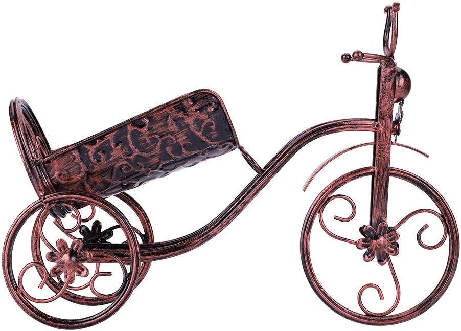 XPSSJMU Freestanding Tricycle Wine Rack