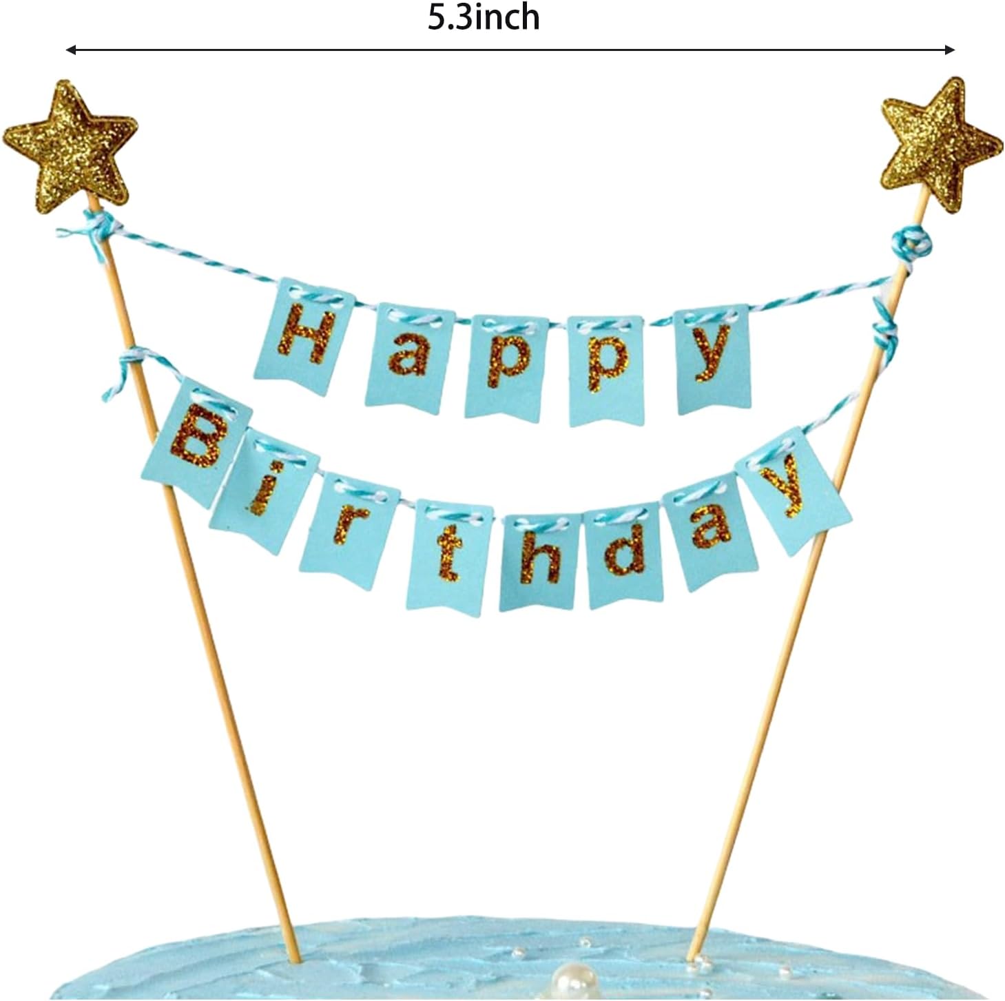 Educatgame Kawaii Anime Cake Topper Set