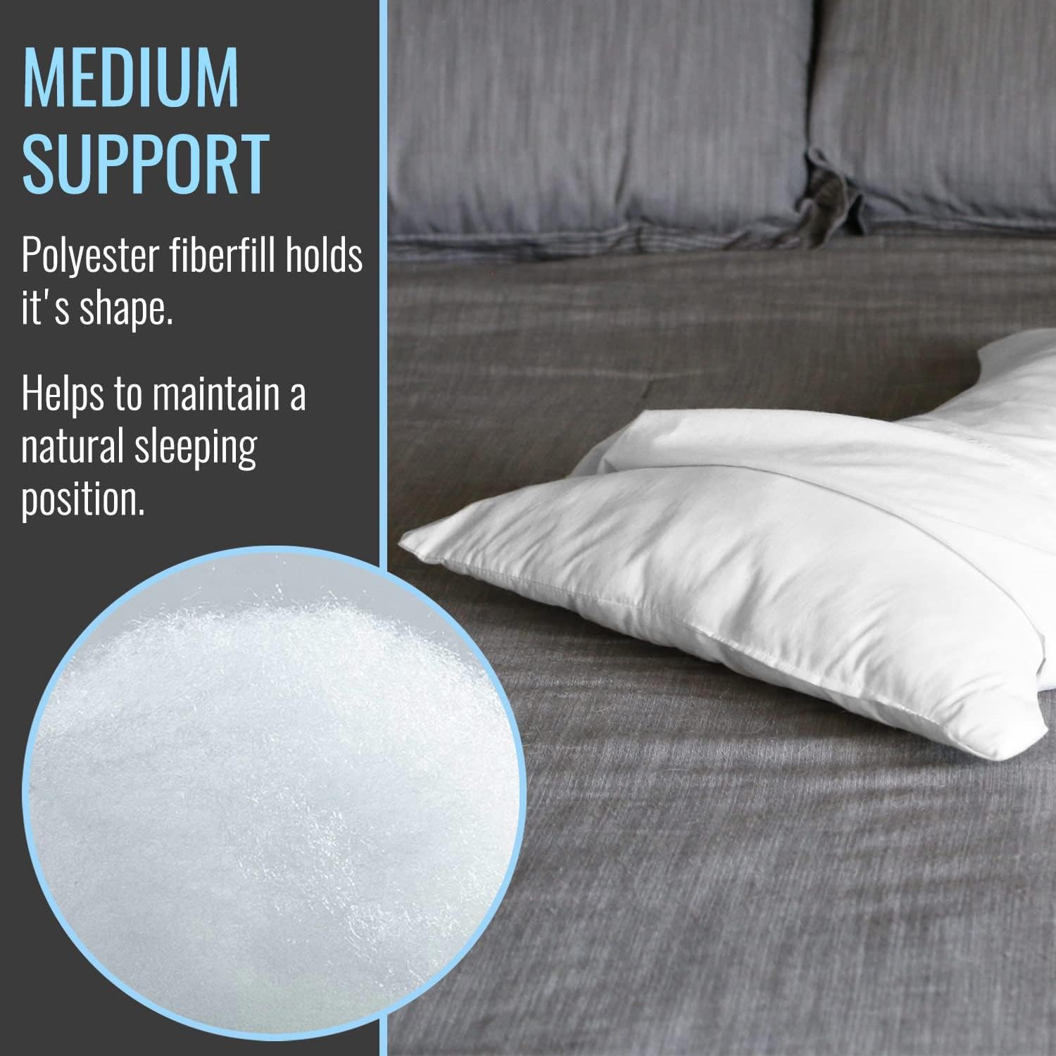 DMI Neck Pillow for Cervical Support and Pain Relief