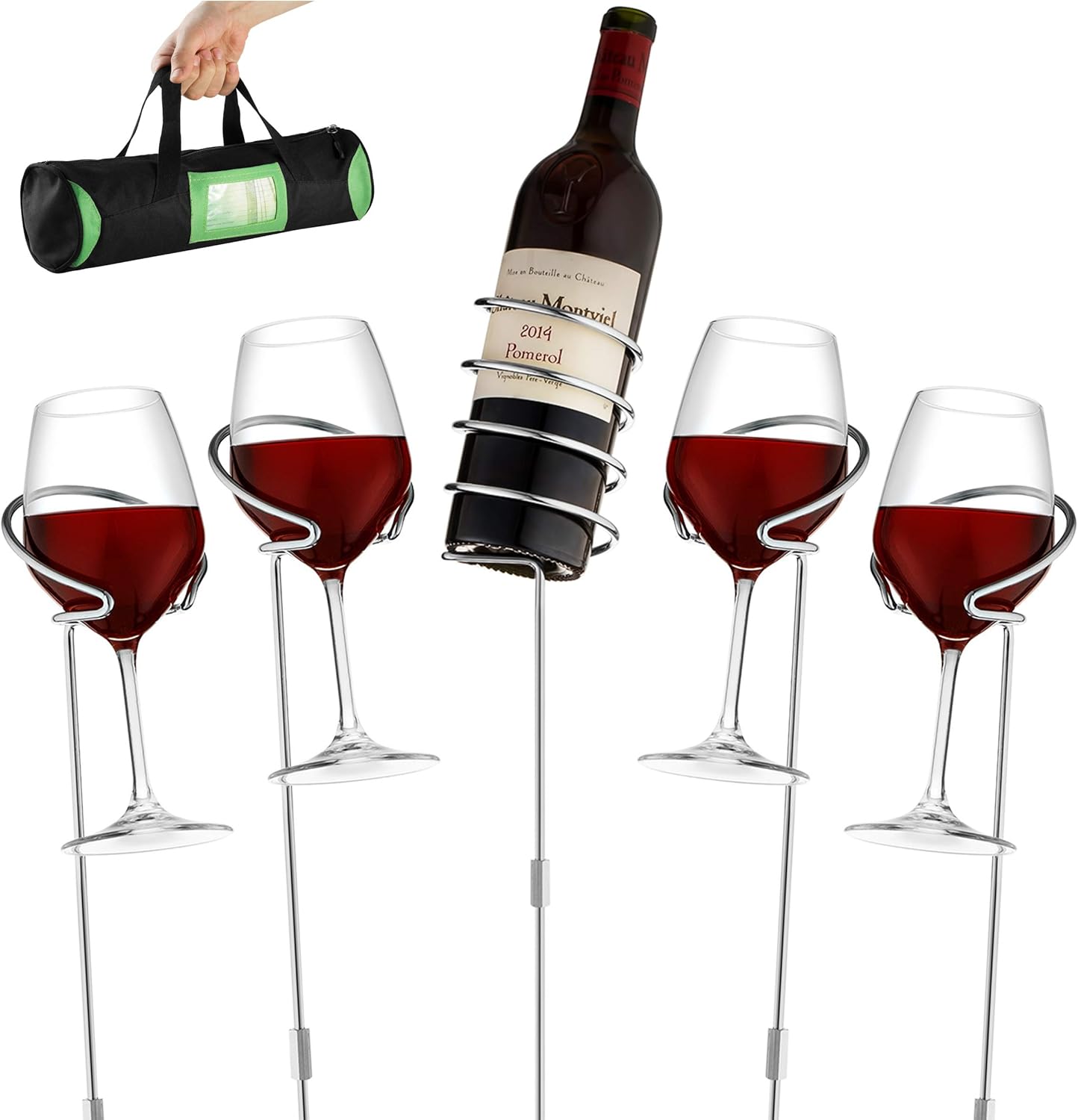 Outdoorwares Wine Rack Holder Set 2 Pack