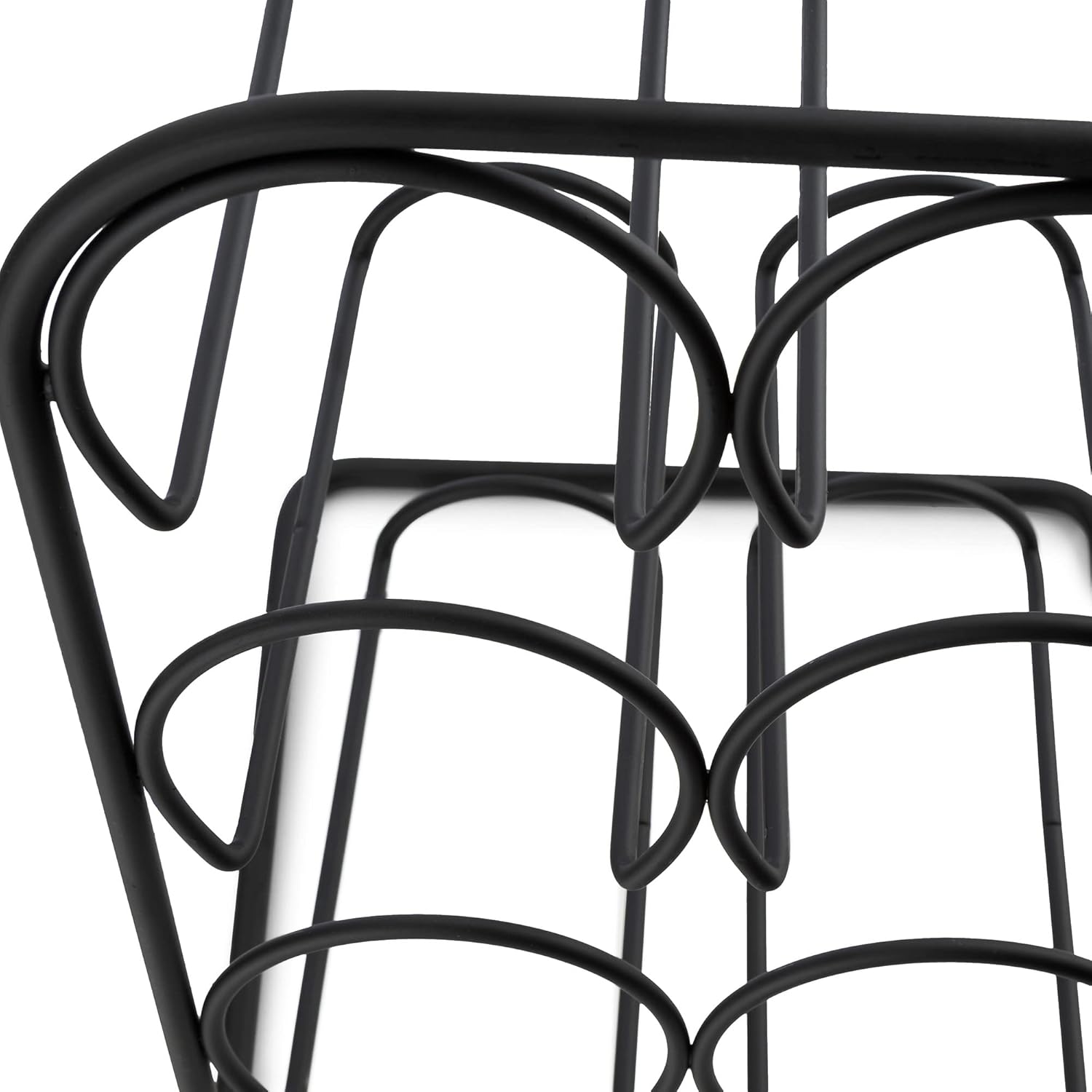 Compactor 6 Bottle Wine Rack Black 20x215x335 cm