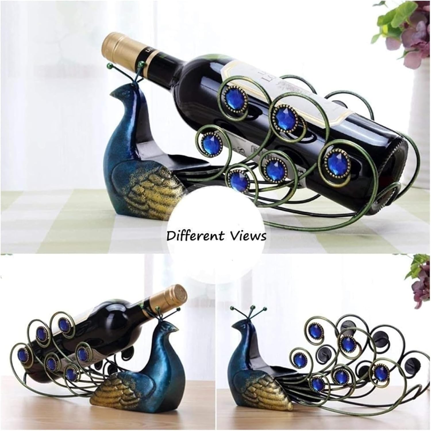 OXOAMP Tabletop Wine Rack Storage Decor