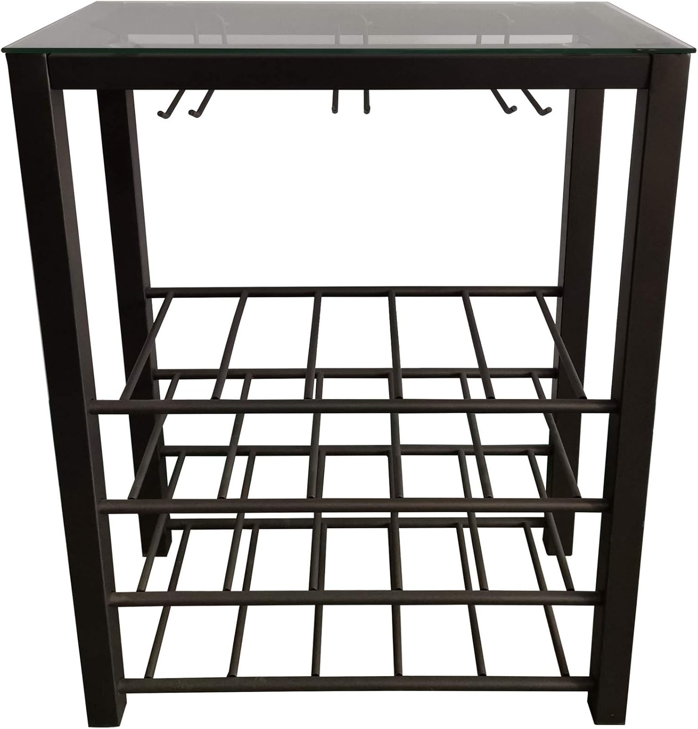 Kings Brand Freestanding Wine Rack with 20 Bottle Capacity