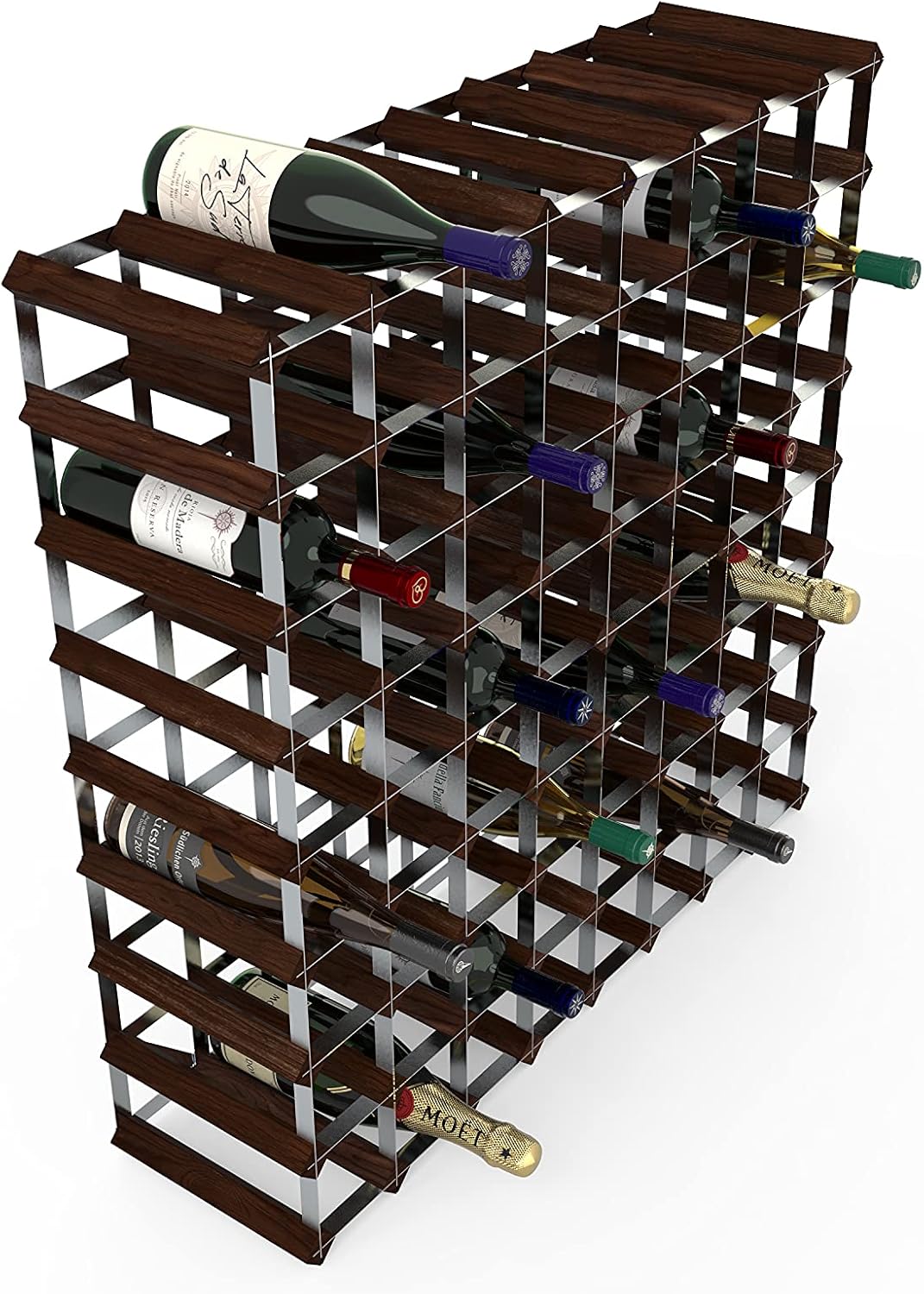 RTA Traditional Wine Rack - 72 Bottle Storage