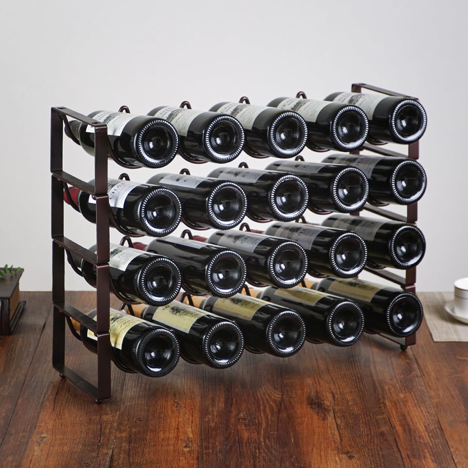 Zyqixluk Iron Stacking Wine Rack A2