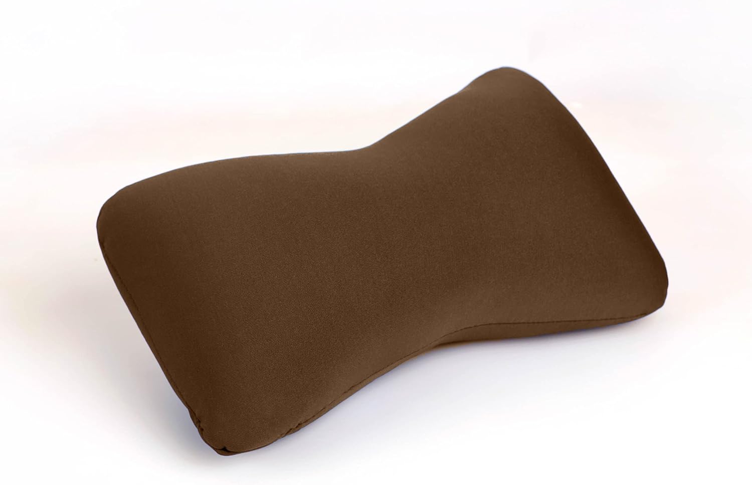 Cushie Pillows 11x8x6 Inches Microbead Comfort Pillow Brown
