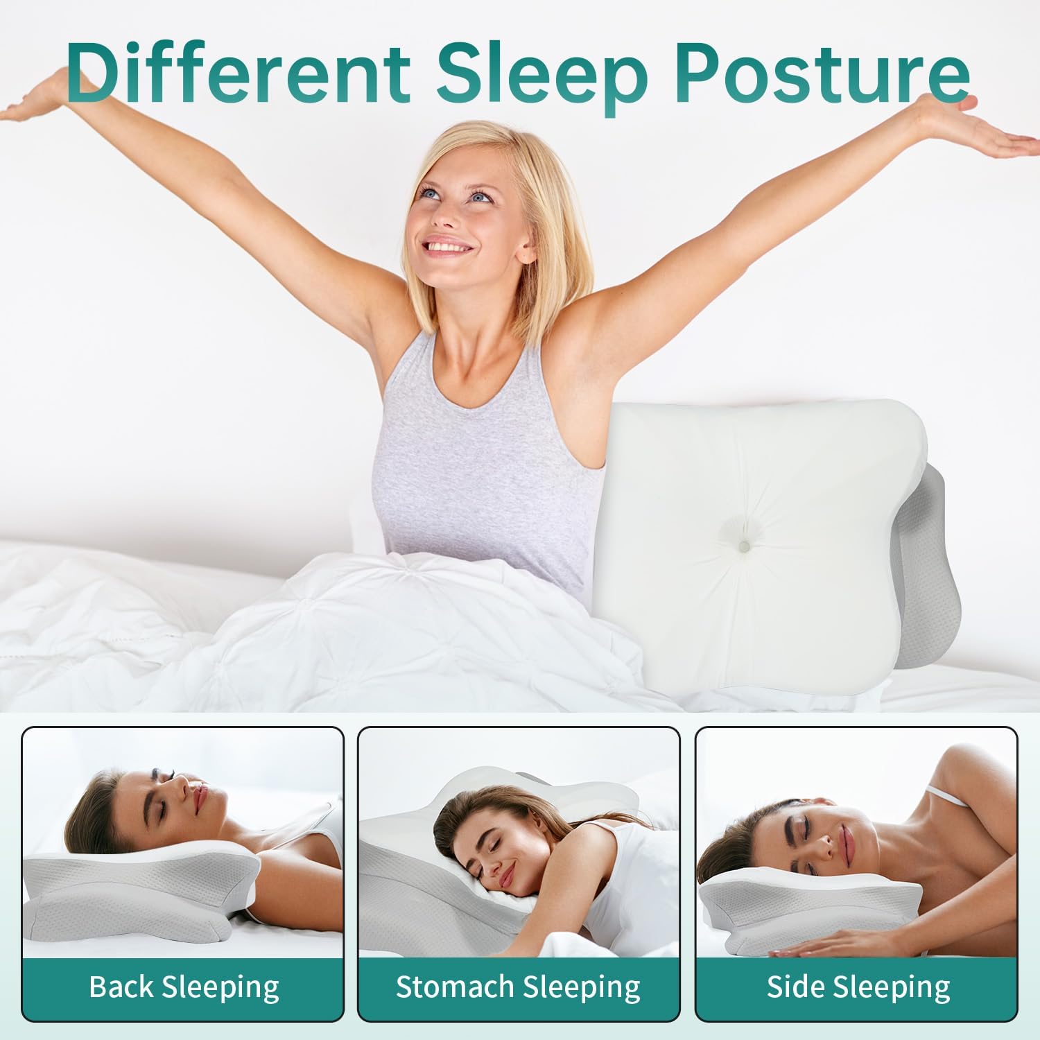 DreemCore Cervical Neck Pillow for Pain Relief