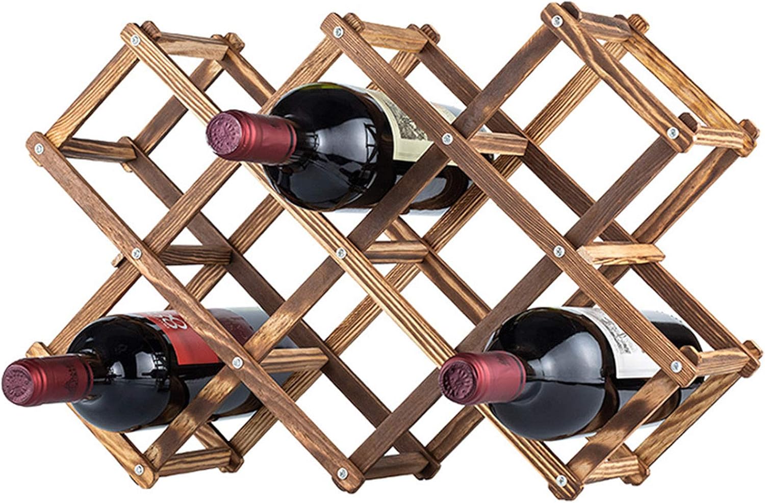 BOCbco Freestanding Wine Rack for 10 Bottles