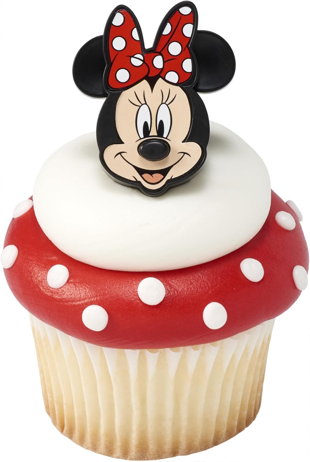 DecoPac Disney Mickey Mouse and Minnie Mouse Cupcake Rings - 24 Pack 1