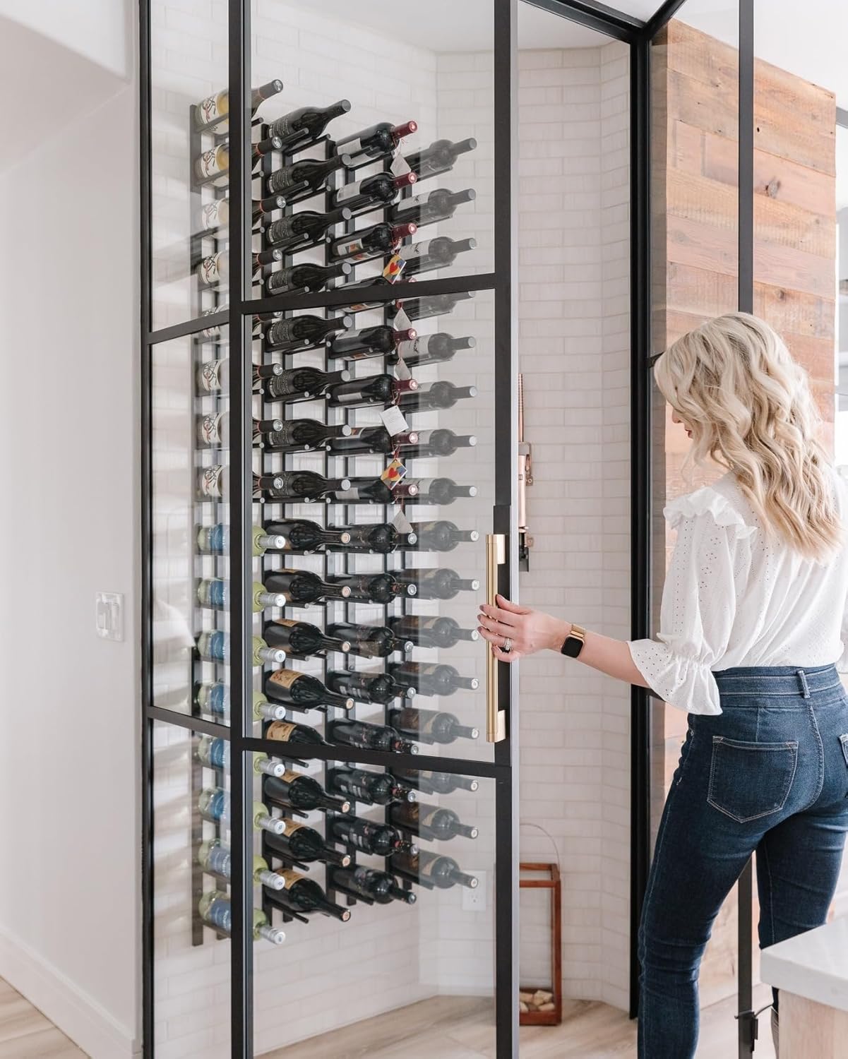 Ultra Wine Racks Wall Mounted Wine Rack - 3 Bottle Matte Black