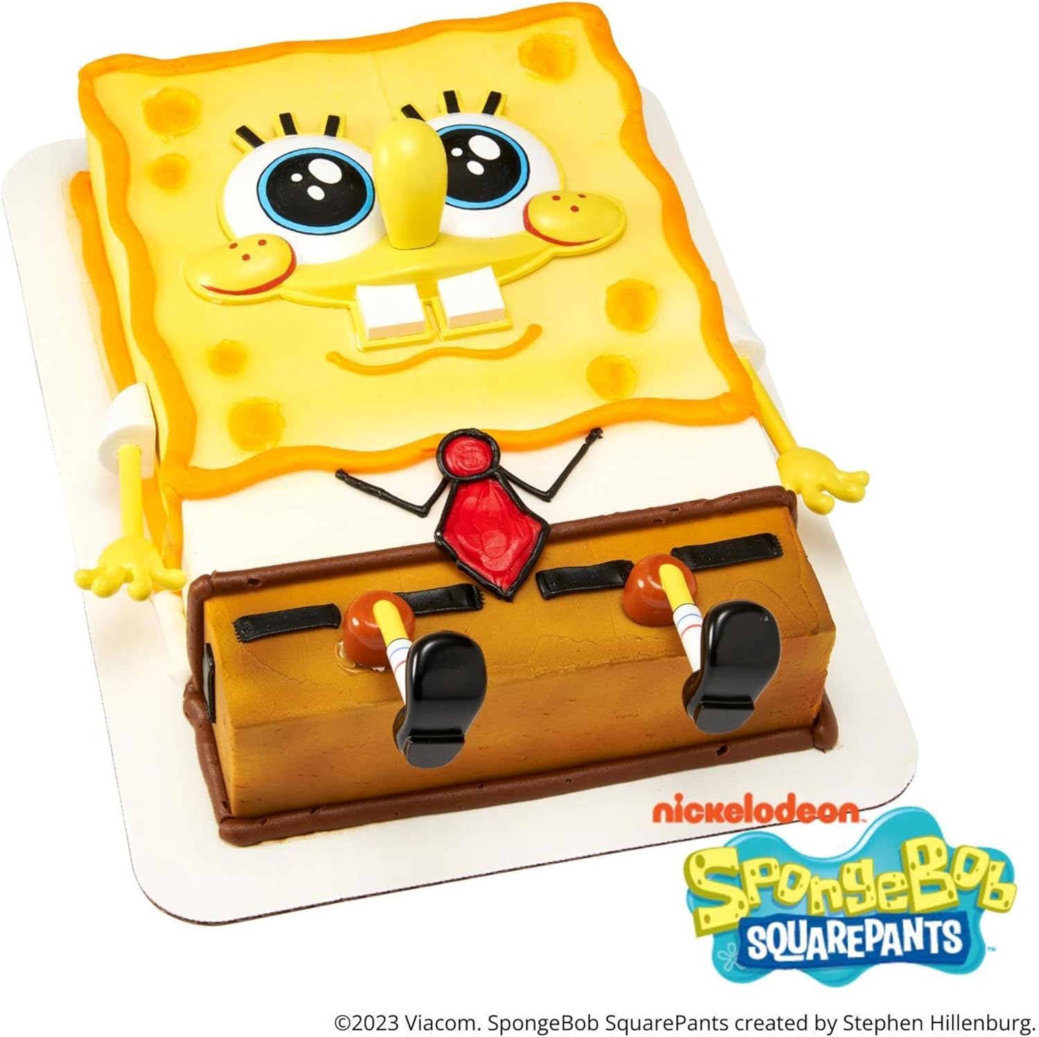 DecoSet SpongeBob SquarePants Cake Topper 5-Piece Set 1