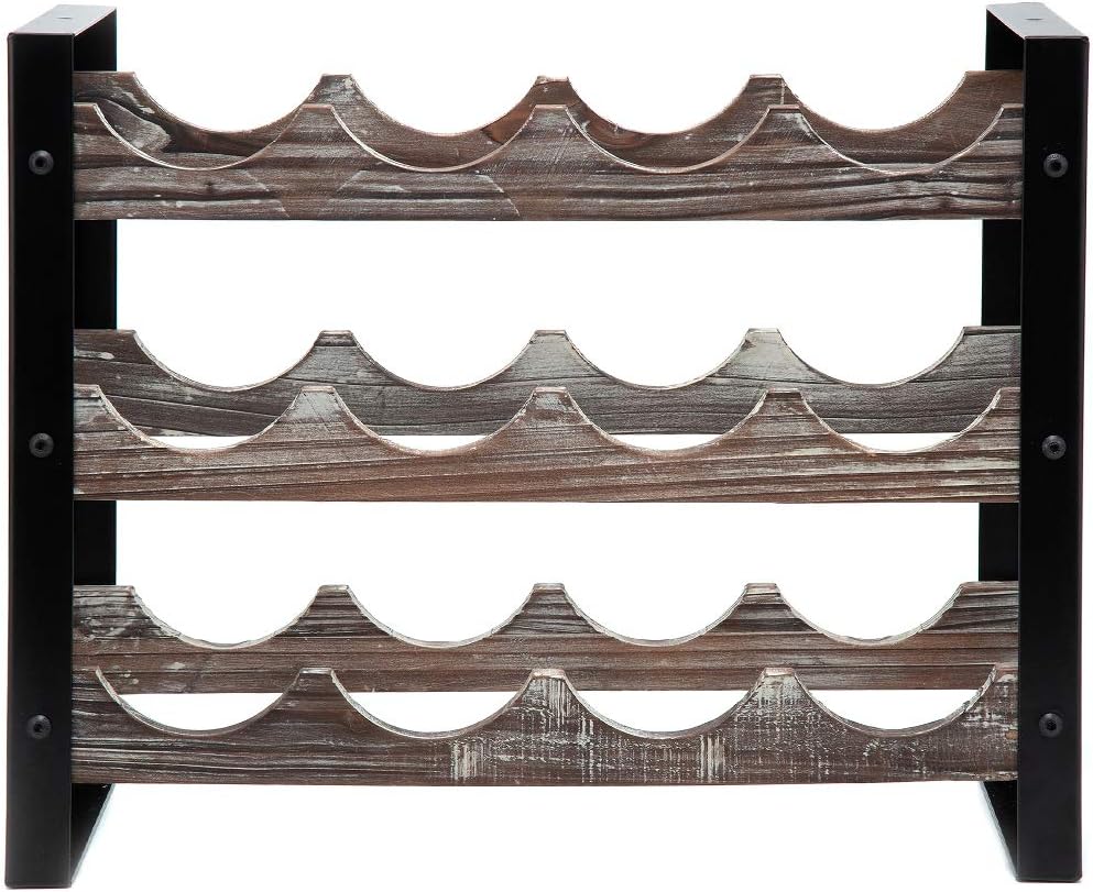 JACKCUBE Design 3 Tier Freestanding Wine Rack
