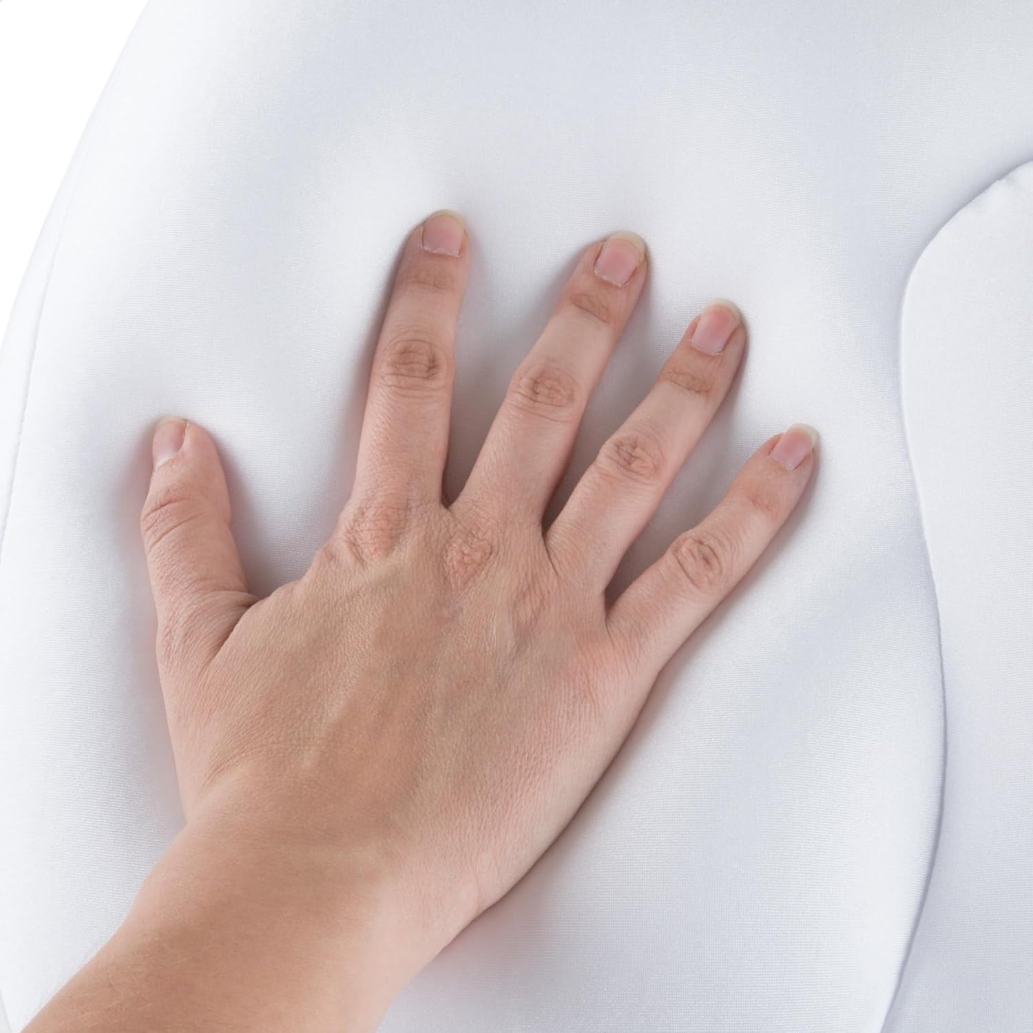 Lavish Home Microbead Pillow - White