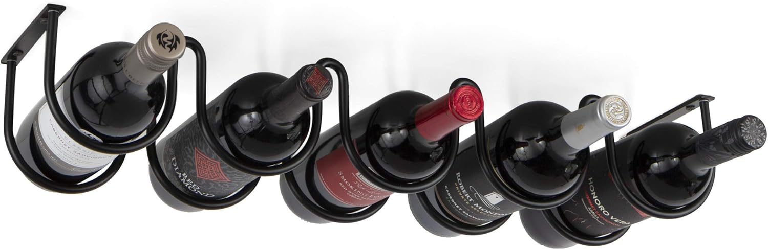 Wallniture Dijon Wine Rack Under Cabinet Storage