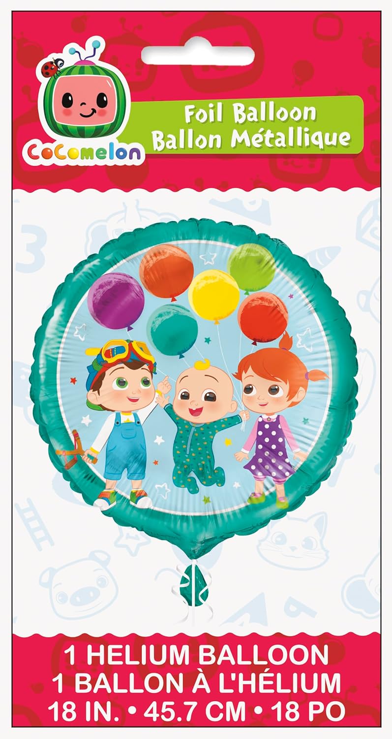 Cocomelon Balloons Birthday Decor Set Bundle