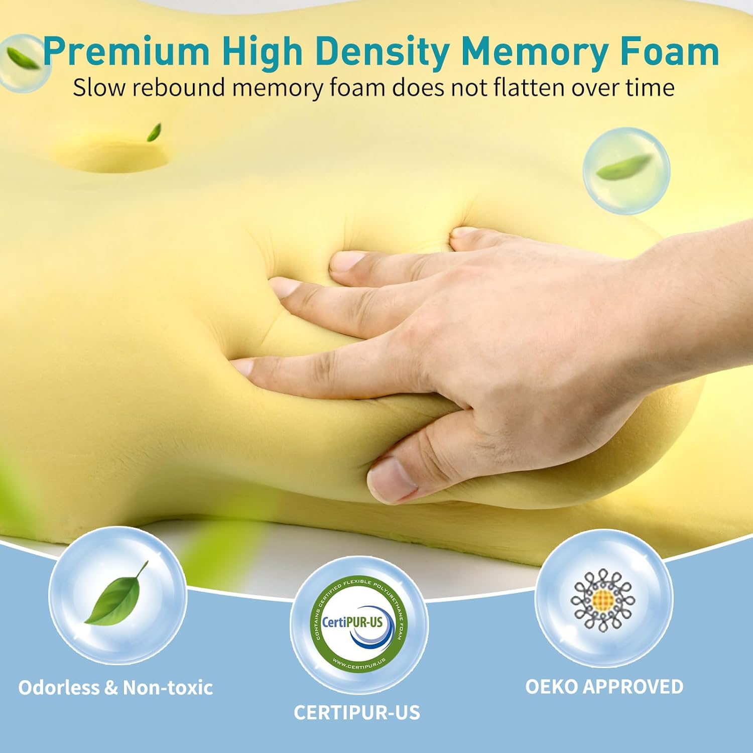 Besyodo Ergonomic Neck Pillow for Pain Relief
