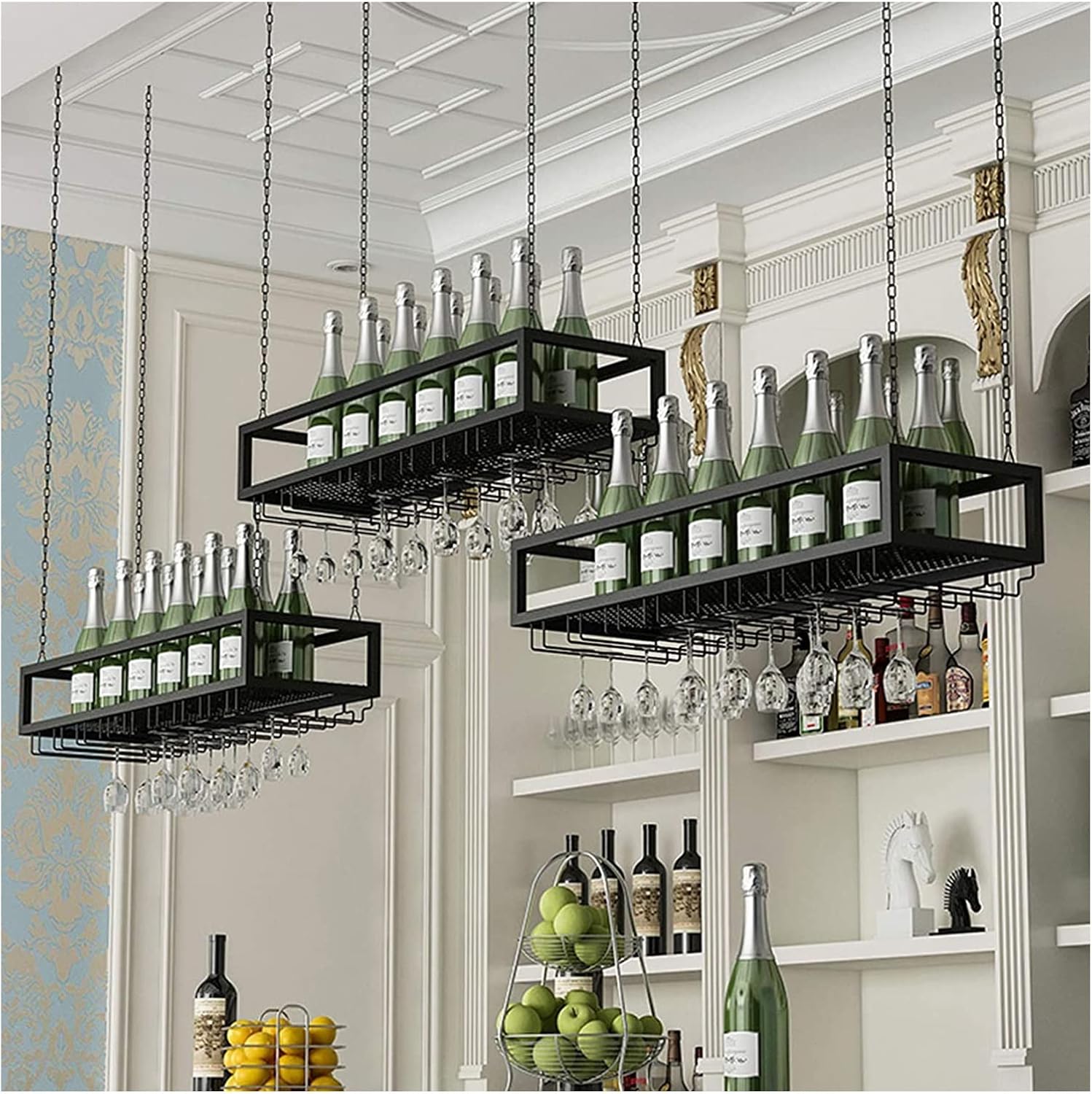 Aldepo Adjustable Wall Mounted Wine Rack