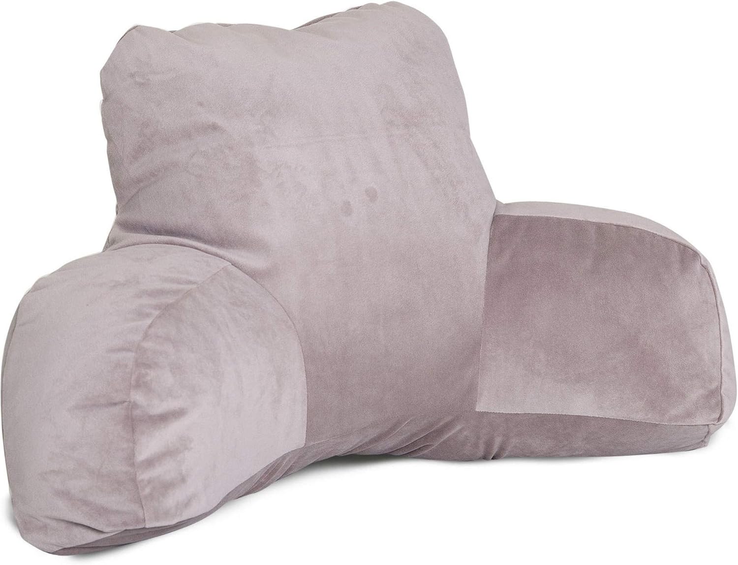 Majestic Home Goods Faux Suede Reading Pillow with Steel Frame