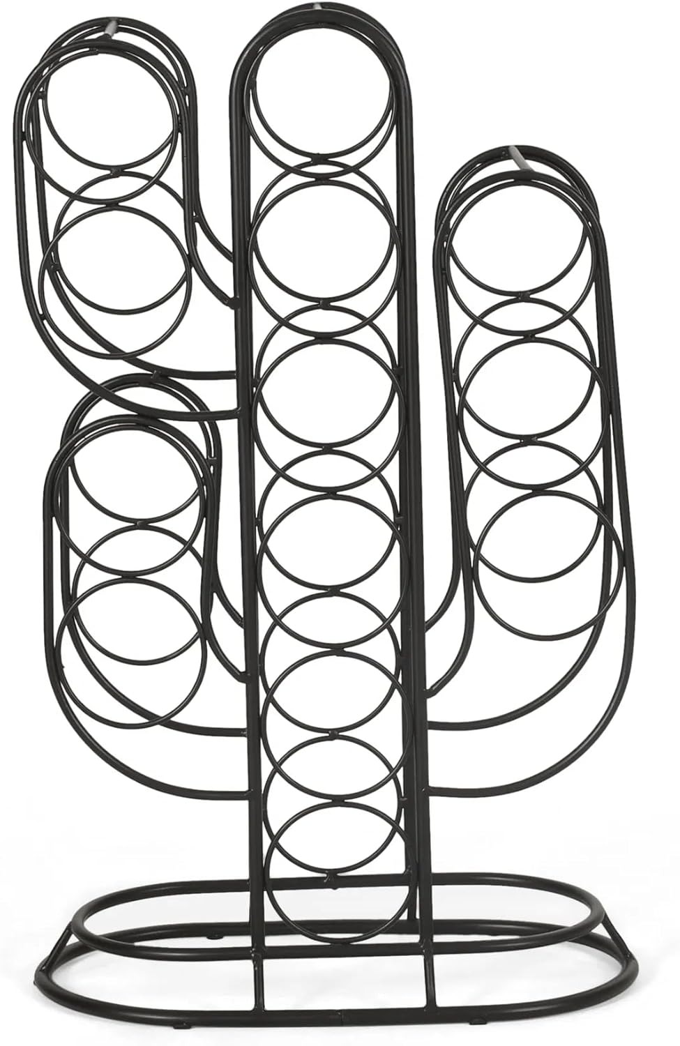 Welpson Tabletop Wine Rack with Cactus Design