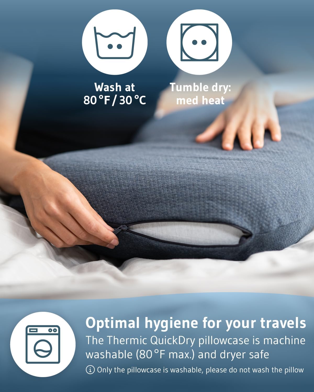 Third of Life Cervical Pillow NuMOON Quickdry